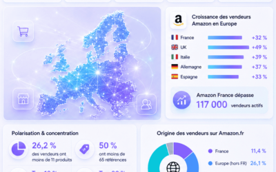 Marketplaces européennes 2026 : Amazon creuse l’écart, le multi-canal reste sous-exploité